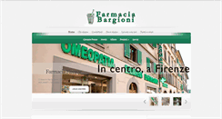 Desktop Screenshot of farmaciabargioni.it